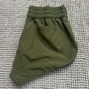 Hurley Green Women's Athletic Shorts
